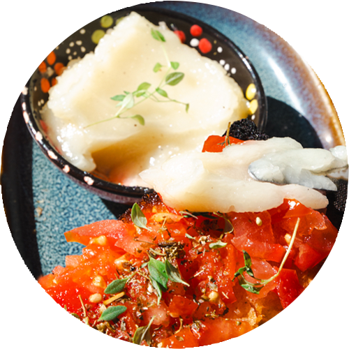 Garlumami Tomatoes